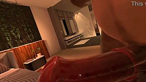Oh My! Worshiping Stallion Until He Cums All Over!