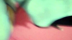 scorpiotinna shows her stockings and feet.