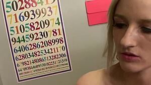 real amateur teen tugging dick pov