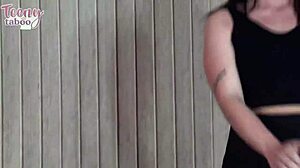 Kinky daisy garcia joins cheerleader squad in lingerie after intense session