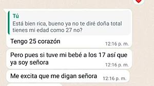 Doña Mary sends her hot nudes!