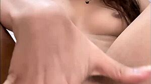 Hot 18yo Teen 18+ Solo Fingers Her Tight Pussy In Softcore Scene.