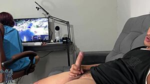 Risky handjob will she notice english subtitles