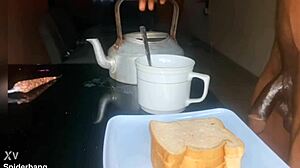 i saw this weird but sexy episode with a big black cock cumshot