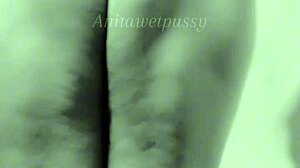 anitawetpussy handles huge cock with wet pussy