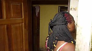 my boyfriend ate my pussy right in the kitchen