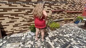 Vivi Guedez Showing Her Mansion