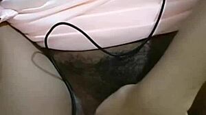 housewife indulges in solo play while husband’s away