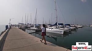 Amateur Thai Teen Cherry Uniform Fucked Big White Dick