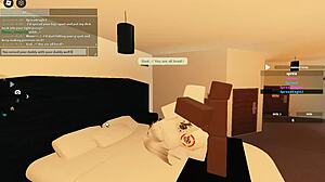 Roblox porn blacked with hardcore blowjob leading to creampie and anal orgasm!