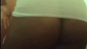 Chubby girl with big ass strips and shows off