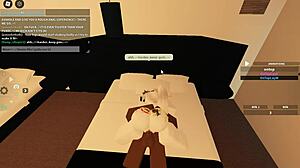 Roblox porn blacked with hardcore blowjob leading to creampie and anal orgasm!