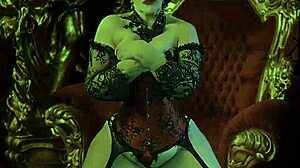 Granny Bijou turns brothel into deep throat cock fest