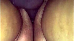 Big pussy Indian wife gets fucked hard by neighbor at night!