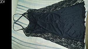 Wife Teases with Black Shirt Flashing Juicy Natural Tits and Pussy