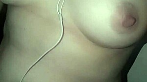 Latina Wife Masturbates To Orgasm While Husband Away