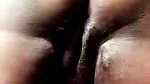 A fat colombian ebony bride cheats on her husband in the bedroom