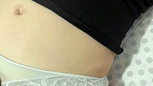 Beautiful Colombian milf stepmother plays with stepson's huge cock in wet assplay