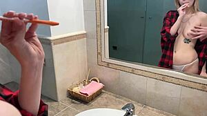 Revenge Blowjob from Friend’s Slutty Ex-Girlfriend Turns Wild and Messy