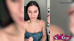 Mia Gallardo's Anal Casting: Desperate For Butthole Breaking