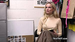 hey, caught this cougar sneaking dildos at work!