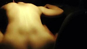 Hot Brazilian Babe Fucks In Parked Car