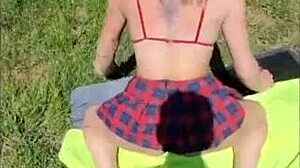 Sexy Nude Milf Rara Fucked Hard Outdoors in Tight Vagina