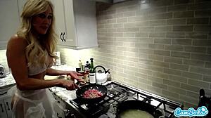Brandi Love's lingerie cooking show on Camsoda