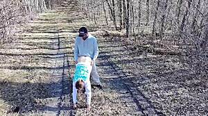 Milf Wife Gives Road Head Camping