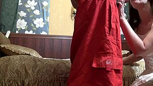 Old Couple's Wedding Night Fucking?