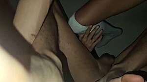 he rides on top and his body excites me