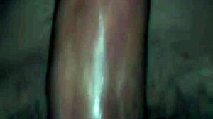 latina moans hard during anal creampie