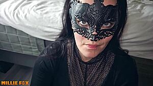 Amateur MILF Swallows Biggest Cum Load!