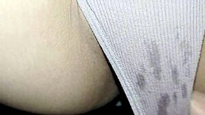 Virgin stepsister enjoys gentle pussy rubbing!