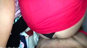 My chubby cousin calls for a casual hangout in skirt