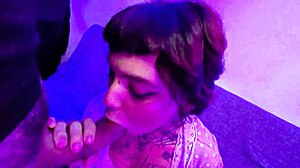 Can this cute alt teen handle a lucky guy's creamy cum?