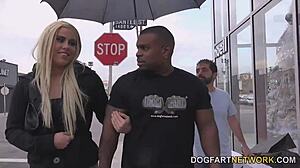 Cuckold Watches Brooke Summers Handle First Big Black Cock