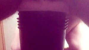 Gazzadomm Intensely Fucks His Fleshlight Male Toy