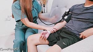 Damn, Pinay Nurse Gets Nailed by Patient and Filled with Hot Load!
