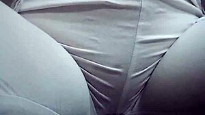 A Woman Urinates In Provocative Manner