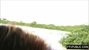 Exotic Young Girl Public Upskirt Flashing