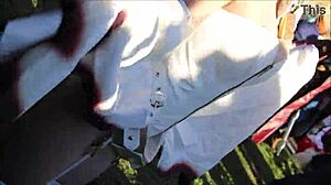 Ymly-1045 cosplay showcases a variety of costumes in detailed scenes