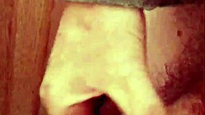 watch this short handjob on my foreskin cock?