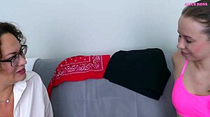 Guy Fucks Me Deep in Ass While Stepmom Licks Pussy