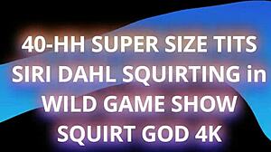 Brunette Bombshell Siri Squirts Hard from Dan's Deep Cock Drilling