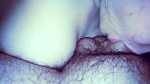 Hot Teen Girlfriend Receives Cumshot in Bed from Friend