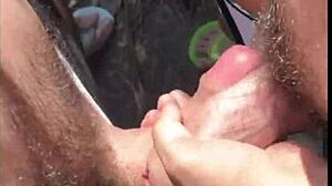 i hooked up with a stranger jerking off on the trail, wild!