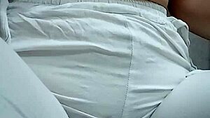 A Woman Urinates In Provocative Manner