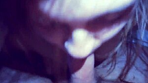 Hot Teen Girlfriend Receives Cumshot in Bed from Friend