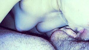 Hot Teen Girlfriend Receives Cumshot in Bed from Friend